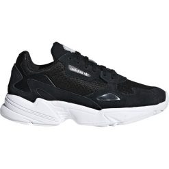 Adidas Originals Falcon Tenisówki Czarny. Czarne trampki i tenisówki damskie adidas Originals, bez wzorów, z materiału, bez zapięcia. Za 430.95 zł.