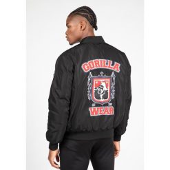 Covington Kurtka typu bomber - Czarny. Czarne kurtki męskie GORILLA WEAR, m, bez wzorów, bez kaptura. Za 444.00 zł.
