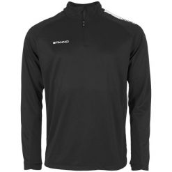 Bluza rozpinana 1/4 Stanno First. Czarne bluzy damskie STANNO, l, bez wzorów, z materiału, sportowe, bez ramiączek, bez kaptura. Za 190.15 zł.