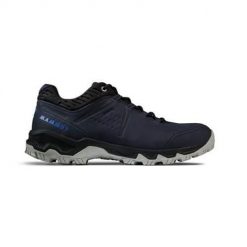Buty trekkingowe męskie Mammut Mercury Iv Low Gtx. Niebieskie trekkingi męskie Mammut, z materiału, bez zapięcia. Za 765.20 zł.