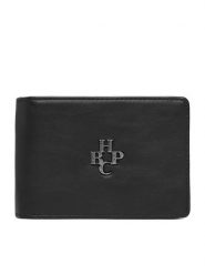 Beverly Hills Polo Club Portfel CWBEO-BHPC-M1-003-AW26 Czarny. Czarne portfele męskie Beverly Hills Polo Club, bez wzorów, ze skóry. Za 59.99 zł.