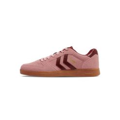 Buty halowe Hummel Perfekt CL. Brązowe obuwie sportowe damskie Hummel, bez wzorów, bez zapięcia, do piłki ręcznej. Za 270.00 zł.