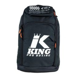 Plecak King Pro Boxing Elite Lab. Czarne plecaki męskie KING PRO BOXING, bez wzorów, z materiału, eleganckie. Za 368.50 zł.