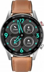 Smartwatch Oromed Smart FIT-4 Brązowy (ORO-SMART FIT 4). Brązowe zegarki smartwatch OROMED, bez wzorów. Za 248.37 zł.