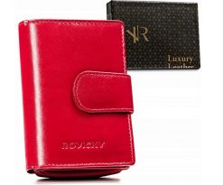 Portfel skórzany Rovicky R-RD-41-GCL malinowy. Różowe portfele damskie ROVICKY, ze skóry. Za 61.99 zł.