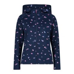 Bluza damska turystyczna CMP 32C8386P. Niebieskie bluzy damskie CMP, l, bez wzorów, sportowe, bez ramiączek, bez kaptura. W wyprzedaży za 184.99 zł.