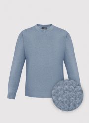 PAKO LORENTE - Niebieski sweter męski v-neck. Niebieskie swetry męskie Pako Lorente, na jesień, m, bez wzorów, z bawełny, bez kołnierzyka, bez ramiączek. Za 199.99 zł.