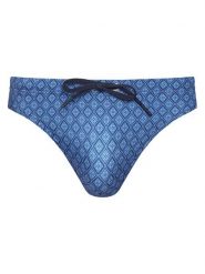 HOM Kąpielówki Hendaye 402933 Niebieski. Niebieskie kąpielówki męskie HOM, m, bez wzorów, z syntetyku. Za 139.99 zł.