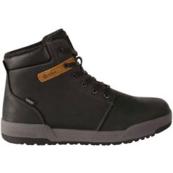 Buty trekkingowe Kilpi Lomar Wp. Czarne trekkingi męskie Kilpi, na zimę, z gumy, przed kolano, bez zapięcia. Za 360.09 zł.