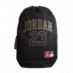 Plecak szkolny Nike Air Jordan Jersey Backpack - 9A0780-K5X. Czarne plecaki męskie Jordan, bez wzorów, z jersey. Za 259.00 zł.