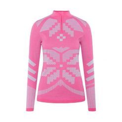 Sweter damski Kari Traa Faith. Czerwone swetry nierozpinane damskie Kari Traa, l, bez wzorów, z wełny, sportowe, bez kołnierzyka, bez ramiączek. Za 519.00 zł.