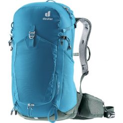 Plecak turystyczny Deuter Trail Pro 33 - wave/ivy. Niebieskie plecaki damskie Deuter, bez wzorów, sportowe. Za 770.49 zł.