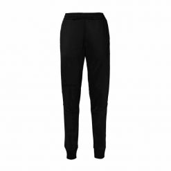 Spodnie do biegania Kappa Kouros. Czarne spodnie materiałowe męskie Kappa, bez wzorów, z dresówki. Za 224.00 zł.