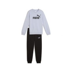 Młodzieżowy dres Essentials z logo No. 1 z bluzą PUMA Cool Weather Blue. Niebieskia bluzy damskie Puma, m, bez wzorów, z dresówki, młodzieżowe, bez ramiączek, bez kaptura. W wyprzedaży za 134.00 zł.