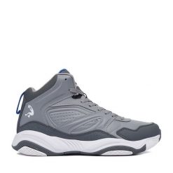 Buty do koszykówki SHAQ. Szare buty sportowe męskie Shaq, bez wzorów, bez zapięcia, do koszykówki. Za 249.99 zł.
