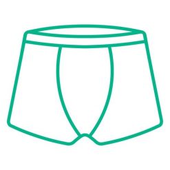 Kąpielówki pływackie męskie Nabaiji 2ND LIFE. Kąpielówki męskie Decathlon, m, bez wzorów. Za 34.99 zł.