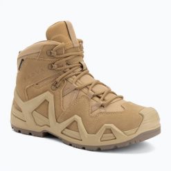 Buty trekkingowe męskie KADVA Thunder HG WP. Brązowe trekkingi męskie KADVA, na jesień, z gumy, przed kolano, bez zapięcia. Za 259.99 zł.