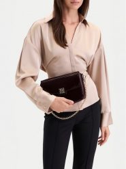 Nine West Torebka CEO-NW-M-001-10 Bordowy. Czerwone torebki do ręki damskie Nine West, bez wzorów, ze skóry, bez dodatków. Za 179.99 zł.