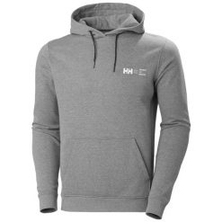 Bawełniana bluza z kapturem Helly Hansen F2F. Szare bluzy męskie Helly Hansen, m, bez wzorów, z bawełny, z kapturem. Za 301.00 zł.