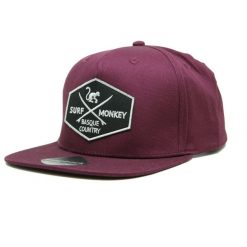 Czapka Trucker – Płaski daszek – Snapback / Dorośli / Jeden rozmiar (Bordowy). Czerwone czapki damskie SURF MONKEY, bez wzorów, z bawełny, sportowe. Za 139.95 zł.
