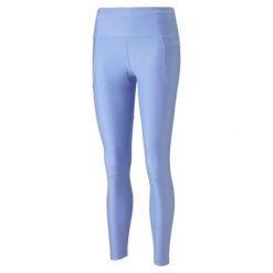 Legginsy Sportowe Damskie Puma Run Key Item Ultraform Fl. Niebieskie legginsy sportowe damskie Puma, l, bez wzorów, z materiału, długie, do biegania. Za 201.99 zł.