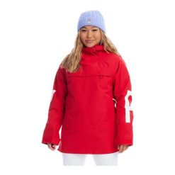 Kurtka narciarska damska Roxy x Chloe Kim Overhead. Czerwone kurtki sportowe damskie Roxy, na zimę, xs, bez wzorów, bez ramiączek, bez kaptura, narciarskie. Za 837.00 zł.