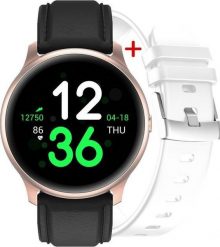 Smartwatch Gino Rossi ZG309B Czarny (14312). Czarne zegarki smartwatch Gino Rossi, bez wzorów. Za 370.18 zł.