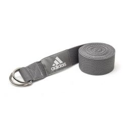 Pasek do Jogi Adidas 2,5 m szary. Szare paski damskie Adidas, sportowe. Za 80.00 zł.