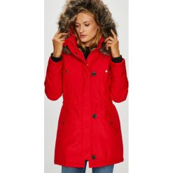 Only - Parka. Zielone parki damskie ONLY, l, bez wzorów, z futra, bez kaptura. W wyprzedaży za 139.90 zł.
