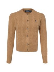 Polo Ralph Lauren Kardigan z zawartością kaszmiru Kobiety Kaszmir beżowy, L. Brązowe kardigany damskie Polo Ralph Lauren, l, bez wzorów, z kaszmiru, bez kołnierzyka. Za 1,199.95 zł.