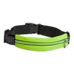 Lynx nerka sportowa LED z ładowaniem USB. Brązowe saszetki i nerki męskie Lynx, bez wzorów. Za 89.00 zł.