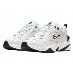 Buty Sportowe Damskie Nike W M2K Tekno. Białe obuwie sportowe damskie Nike, bez wzorów, bez zapięcia, do biegania. Za 396.00 zł.