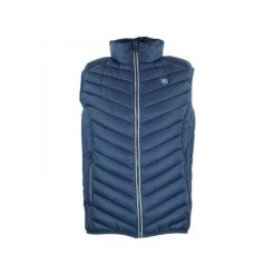 Cienka kurtka puchowa bez rękawów Peak Mountain. Niebieskie kurtki męskie Peak Mountain, bez wzorów, z puchu, eleganckie, bez kaptura. W wyprzedaży za 270.00 zł.