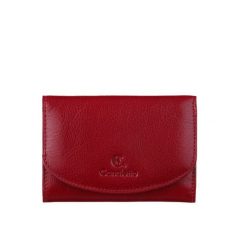 Czerwony damski portfel skórzany Canaletto – elegancja i funkcjonalność na co dzień PD1203cs165. Czerwone portfele damskie ze skóry. Za 165.00 zł.