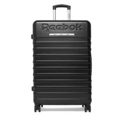 Walizka duża Reebok. Czarne walizki męskie Reebok, bez wzorów, duże. Za 349.99 zł.