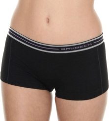 Brubeck Bokserki damskie Active Wool czarny r. L (BX10860). Czarne bielizna sportowa damska Brubeck, l, bez wzorów. Za 72.98 zł.
