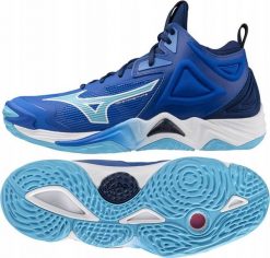 Mizuno Buty Mizuno WAVE MOMENTUM 3 MID V1GA231701. Buty sportowe męskie Mizuno, bez wzorów, bez zapięcia, mizuno wave. Za 535.22 zł.