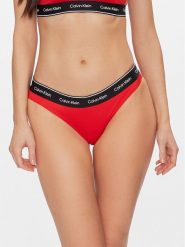 Calvin Klein Swimwear Dół od bikini KW0KW02428 Czerwony. Czerwone bikini Calvin Klein Swimwear, l, bez wzorów, z syntetyku. Za 149.99 zł.