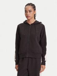 Guess Bluza V5YQ00 KB3P2 Czarny Regular Fit. Czarne bluzy damskie Guess, m, z aplikacjami, z bawełny, bez ramiączek, bez kaptura. Za 219.99 zł.