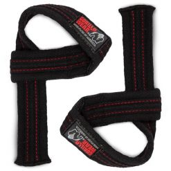 Hardcore Lifting Straps - Czarny. Czarne paski damskie GORILLA WEAR, sportowe. Za 106.00 zł.