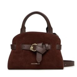 Torebka Coccinelle. Brązowe torebki do ręki damskie Coccinelle, bez wzorów, bez dodatków. Za 1,299.00 zł.
