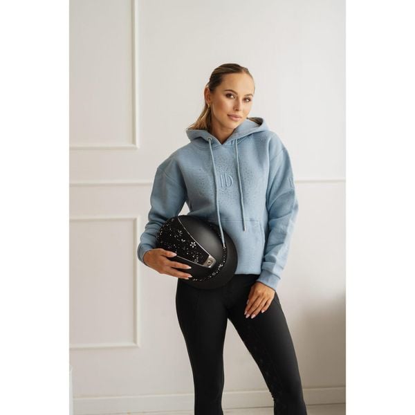 Bluza z kapturem JD ATTACK Elowyn. Czerwone bluzy damskie JD ATTACK, bez wzorów, sportowe, bez ramiączek, z kapturem. Za 239.00 zł.