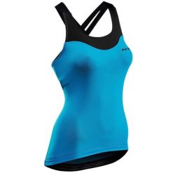 Damski tank top Northwave Muse. Niebieskie topy damskie Northwave, bez wzorów, sportowe, bez kołnierzyka, bez ramiączek. Za 336.50 zł.