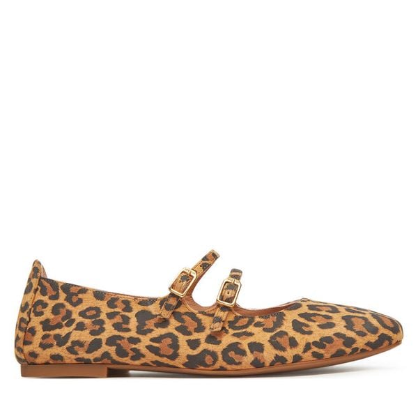 Baleriny Unisa. Brązowe balerinki damskie Unisa, bez wzorów, bez obcasa, bez zapięcia. Za 259.99 zł.