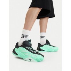Buty do koszykówki Reebok. Niebieskie buty sportowe męskie Reebok, bez wzorów, bez zapięcia, do koszykówki. Za 529.99 zł.