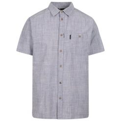 Trespass Basham - Męska koszula na co dzień z tkaniny Dark Peacock. Koszule męskie Trespass, m, bez wzorów, z tkaniny, sportowe, bez kołnierzyka, bez ramiączek. Za 272.99 zł.