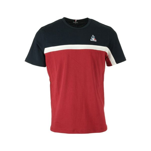 Koszulka Le Coq Sportif Tri SP N°2. Niebieskie koszulki sportowe męskie le coq sportif, m, bez wzorów, bez ramiączek. Za 180.50 zł.