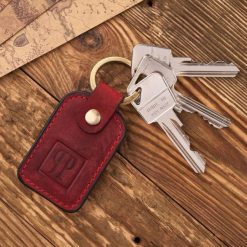 Paolo Peruzzi Zestaw prezentowy portfel damski skórzany vintage i brelok do kluczy czerwony ZUP-104-RD. Czerwone portfele damskie Paolo Peruzzi. Za 168.93 zł.