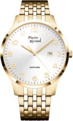 Zegarek Pierre Ricaud Zegarek męski Pierre Ricaud P60056.1123Q złoty. Żółte zegarki męskie Pierre Ricaud, bez wzorów, złote. Za 435.00 zł.