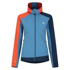 Kurtka Softshellowa Damska Avidly II. Brązowe kurtki sportowe damskie Dare 2B, l, bez wzorów, bez ramiączek, bez kaptura, trekkingowe. Za 112.99 zł.